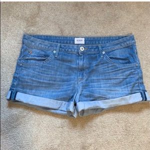 HUDSON CLASSIC JEAN SHORTS SZ 31!